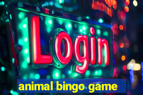 animal bingo game