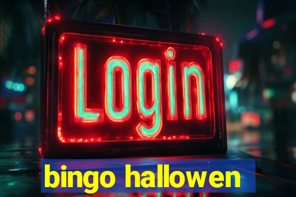 bingo hallowen