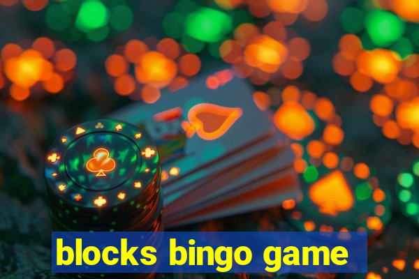 blocks bingo game