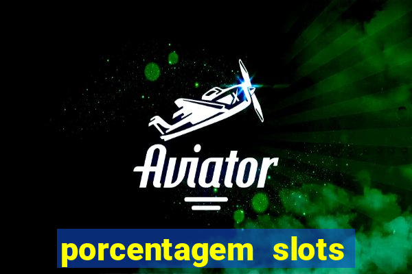 porcentagem slots tempo real