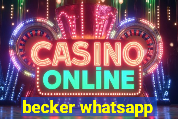 becker whatsapp