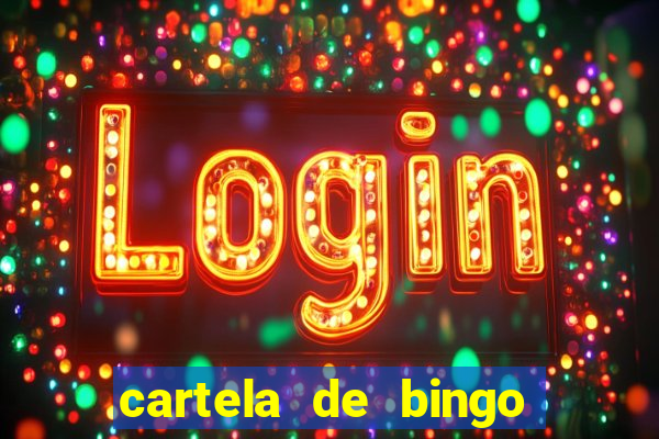 cartela de bingo para imprimir gratis