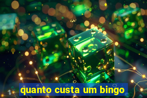 quanto custa um bingo