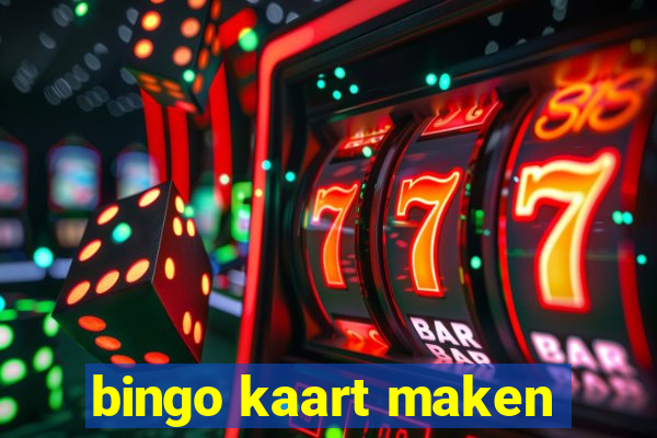 bingo kaart maken