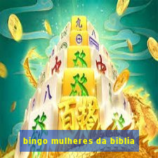 bingo mulheres da biblia