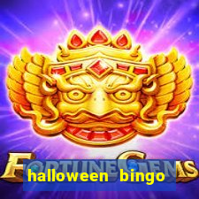 halloween bingo card maker